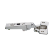 SET 2x Balama standard aplicata BLUM CLIP 100°, cu arc suruburi, fara amortizare + placuta fixare