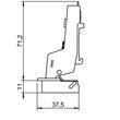 SET 2x Balama incadrata HAFELE Metalla M110 SM 105°, cu arc suruburi 48/6, fara amortizare + placuta fixare excentric