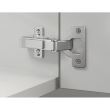 SET 2x Balama semiaplicata HAFELE Metalla SM Combi 110°, cu arc suruburi 48/6, cu amortizare + placuta fixare
