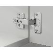 SET 2x Balama aplicata HAFELE Metallamat A/SM 110°, cu arc suruburi 48/6, fara amortizare + placuta fixare