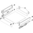 Sertar HAFELE Matrix Box S35 laterală 16/84 mm, antracit,