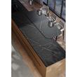 NOU - HPL COMPACT Fundermax Black Portoro Marble 0970 AP, miez NEGRU