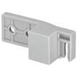 Lonjeron dreptunghiular, pentru sertar HAFELE Matrix Box S35, cu suport spate liber, gri,