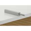 Opritor usa HAFELE Free Push incastrat, 22-34N, tampon, pt. montaj in gaura, plastic gri