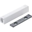 SET TIP-ON BLUM pentru usi mobila versiune lunga cu magnet alb + placuta adaptor