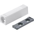 SET TIP-ON BLUM pentru usi mobila versiune scurta cu magnet alb + placuta adaptor