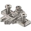 SET 2x Balama usa cu lezena incadrata BLUM MODUL 95°, 3mm,  cu arc suruburi, fara amortizare + placuta fixare
