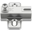 SET 2x Balama HAFELE incadrata Metalla A50-110 Slide-On, cu arc suruburi 45/9.5 S, fara amortizare + placuta fixare