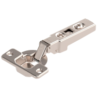 SET 2x Balama standard aplicata BLUM CLIP 100°, cu arc suruburi, fara amortizare + placuta fixare