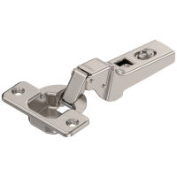 SET 2x Balama standard semiaplicata BLUM CLIP 100°, cu arc suruburi, fara amortizare + placuta fixare