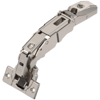SET 2x Balama punct de intrare 0 aplicata BLUM CLIP TOP BLUMOTION 155°, cu arc suruburi, cu amortizare + placuta fixare