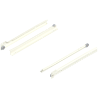 SET Glisiera role BLUM Standard 230M, L=350mm, otel alb RAL 9001