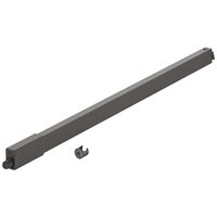 Lonjeron dreptunghiular, pentru sertar HAFELE Matrix Box S35, cu suport spate liber, antracit,