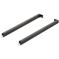 Lonjeron dreptunghiular, pentru sertar HAFELE Matrix Box P, cu suport spate premontat, antracit,