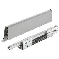 Sertar HAFELE Matrix Box S35 laterală 16/84 mm, gri,