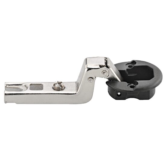 SET 2x Balama usa sticla HAFELE Metalla Mini A 95° incadrata cu arc pentru inchidere automata, fara amortizare + capac oala + placuta fixare