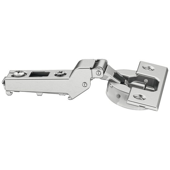 SET 2x Balama semiaplicata HAFELE Metalla M510 SM 105°, cu arc suruburi 48/6, cu amortizare + placuta fixare