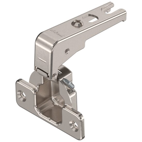 SET 2x Balama usa cu lezena incadrata BLUM MODUL 95°, 3mm,  cu arc suruburi, fara amortizare + placuta fixare