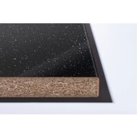 BLAT cu cant drept Black Andromeda K218 GM