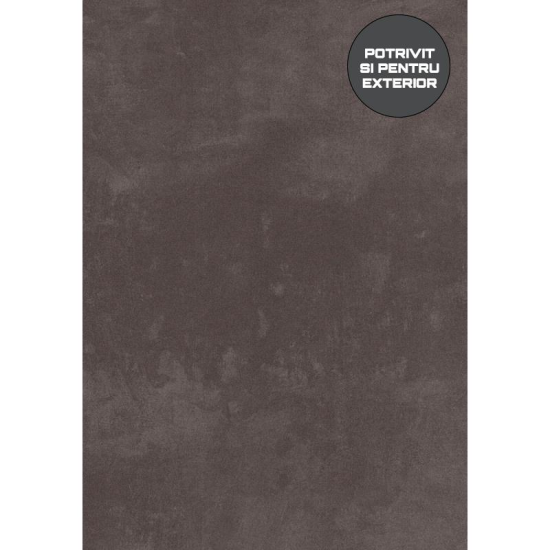 HPL COMPACT Fundermax Prado Agate Grey 0027 Enduro, miez NEGRU