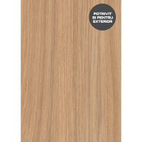 HPL COMPACT Fundermax Enigma Oak 0923 IP, miez NEGRU