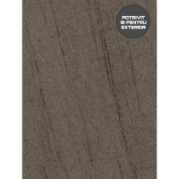 FINAL COLECTIE - HPL COMPACT Fundermax Rockstar 0406 Enduro, miez NEGRU