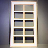 Front MDF Frezat Model 15 cu ochiuri / Frezare exterioara